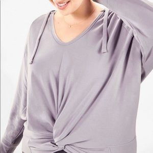 FABLETICS Sydney Twist Front Hoodie PLUS SIZE 2X